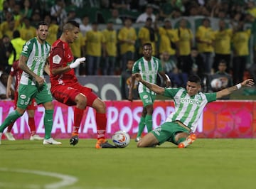 Atlético Nacional no pasó del empate sin goles ante Patriotas en el Atanasio Girardot en el marco de la tercera fecha de la Liga Águila II-2018. El equipo de Jorge Almirón sigue en deuda ante su gente, ya que no gana en condición de local desde mayo.