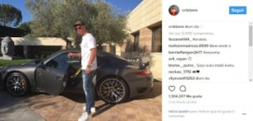 Los coches de Cristiano Ronaldo