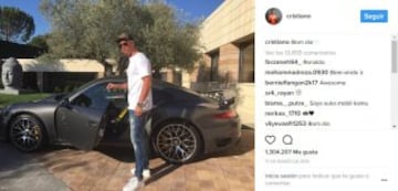 En imágenes la colección de carros de Cristiano Ronaldo