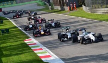 Las imágenes de la carrera en Monza