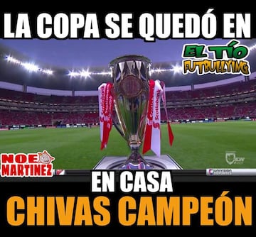 Los memes celebran a Chivas