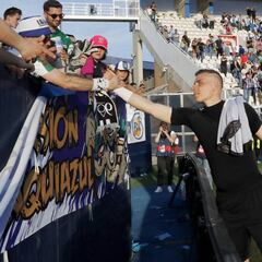 Pellegrino: "Lunin nos dijo que le ilusiona volver al Leganés"