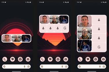 Así quedarían los nuevos Widgets con el Material Design en Android