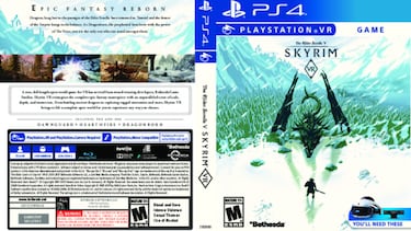 Bethesda publica carátulas alternativas de Skyrim para PS4 y Switch