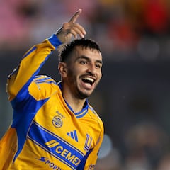 Ángel Correa lidera en goles, tiros a gol y gambetas con Tigres UANL