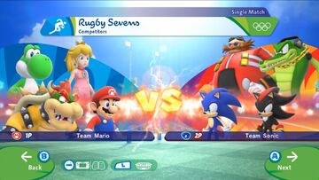 Captura de pantalla - Mario y Sonic en los Juegos Ol¨ªmpicos - R¨ªo 2016 (WiiU)