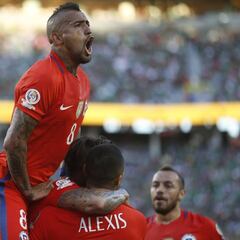 Arturo Vidal: "Sería lindo volver a jugar la final con Argentina"