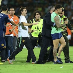 Partidos que terminaron con tangana