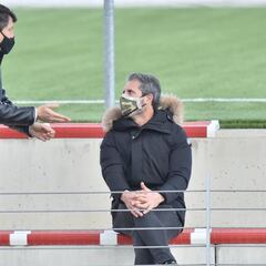 Alkorta: "A Marcelino le veo como siempre, con mucha energía"