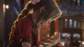 Aeris en la nueva versión de la intro.