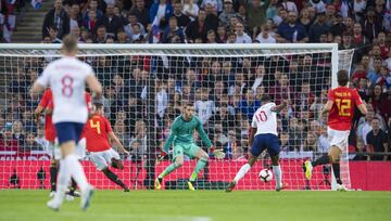 1-0. Marcus Rashford marcó el primer gol.