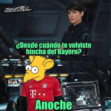 Los memes más divertidos del partido Barcelona-Bayern