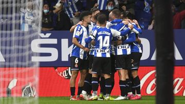 Alegría después del gol de RdT.