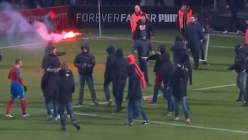 Ataque de 'hooligans' del Helsingborgs al hijo de Larsson