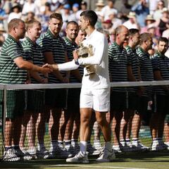 Las ganancias de Novak Djokovic en su carrera en Wimbledon