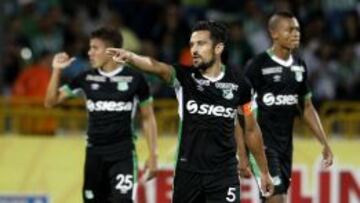 El capitán le marcó gol a Nacional en los cuartos de final de la Liga Águila.