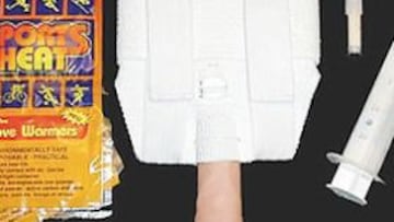 <b>EL PACK. </b>El pene viene con una jeringa, un tubo y una especie de cápsula.