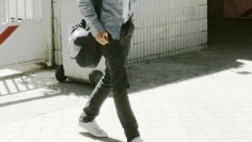 <b>PREPARADO. </b>Suelinton Pereira, a la salida del Teresa Rivero.