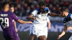 Duv&aacute;n, protagonista en triunfo de Atalanta sobre Fiorentina