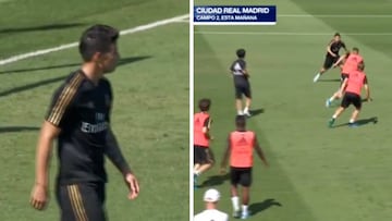 ¿En serio Zidane no quiere esto? El entrenamiento perfecto de James