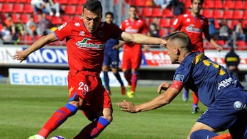 El gol de Dani Calvo para el Numancia vale oro