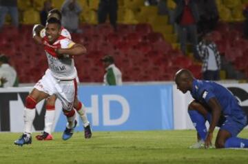 Santa Fe volvió a ganar después en Sudamericana después de un mes. Lo había hecho el 27 de agosto ante Nacional en Montevideo.