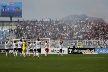 Imágenes de O'Higgins vs Colo Colo, por la duodécima fecha del Clausura. 