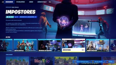 Fortnite renueva su interfaz; así son sus nuevos menús