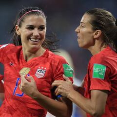 Alex Morgan: "Alyssa Naeher nos salvó el culo"