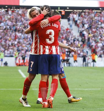 Griezmann celebrates