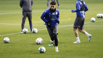 20/11/2019, ENTRENAMIENTO DEPORTIVO DE LA CORUÃ?A EN RIAZOR. NOLASKOAIN