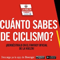 Fantasy de LaVuelta: Un juego para vivir la gran carrera del año