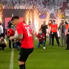 James, presentado como una mega estrella en Al Rayyan