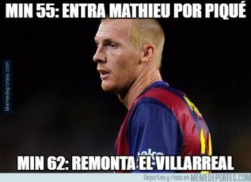 Los memes más divertidos del empate entre el Villarreal y el Barcelona