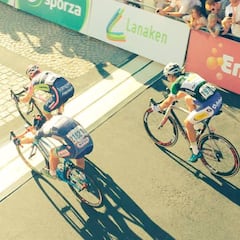 Pibernik dio la campanada en la sexta etapa del Eneco Tour