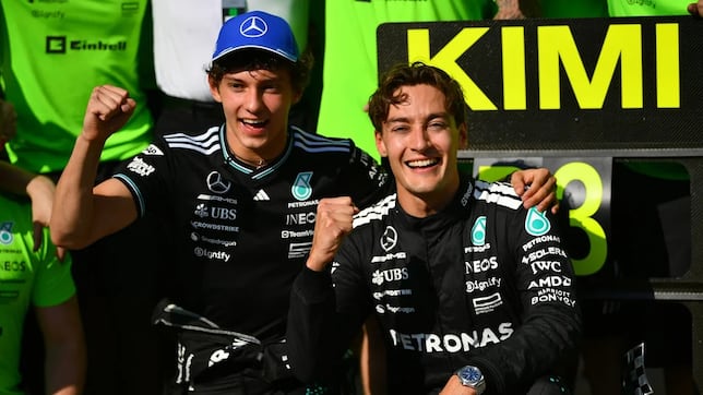 Mercedes renueva a Russell y Antonelli, pero solo un año