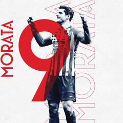 Morata recoge el '9' del Atlético: homenaje a Fernando Torres