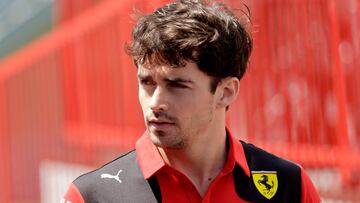 Formula One F1 - Azerbaijan Grand Prix - Baku City Circuit, Baku, Azerbaijan - April 27, 2023 Ferrari's Charles Leclerc ahead of the Grand Prix REUTERS/Leonhard Foeger