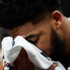 Karl-Anthony Towns falta por primera vez a un partido de NBA tras sufrir un accidente de coche