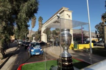 La Copa América recorre Chile.