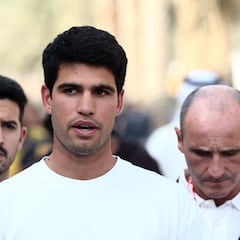 Alcaraz sigue alerta