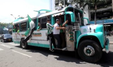 En imágenes: Nacional se despide de Medellín y va rumbo a Japón