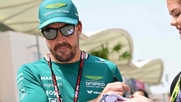Fernando Alonso, en Bahréin.