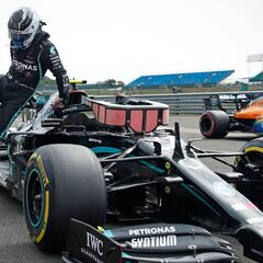 Bottas roba una pole que sonríe a Hulkenberg y castiga a Sainz