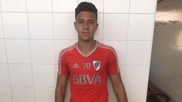 El juvenil Facundo López se sumó a préstamo al Millonario