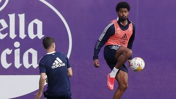 VALLADOLID, 16/09/21. PHOTOGENIC. ENTRENAMIENTO DEL REAL VALLADOLID. JANKO