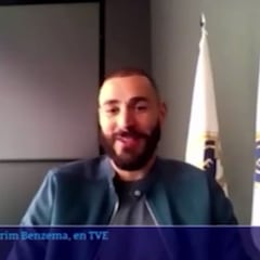 El indisimulable gesto de Benzema en la respuesta de Mbappé: se ve clarísimamente