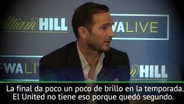 Lampard: "Lo de Mourinho y Conte estuvo a punto de llegar demasiado lejos"