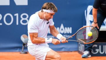 David Ferrer en Hamburgo. 