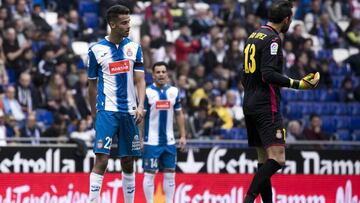 Pese al autogol de Diego Reyes, el Espanyol le saca el empate al Eibar